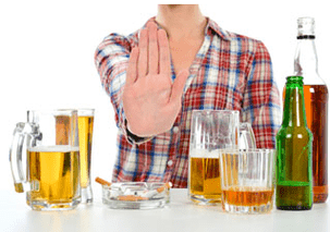 Nous cessons de boire correctement